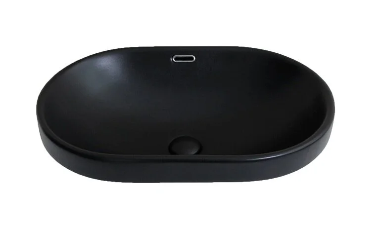 Раковина GID Integrado Bm1004 61 см черная - фото 1