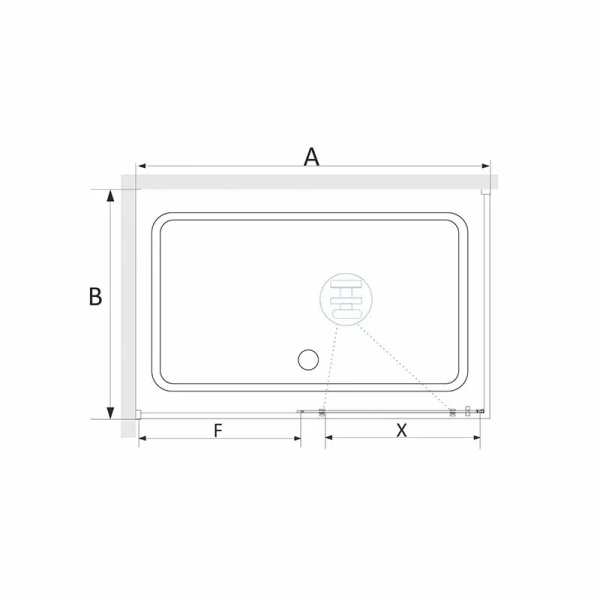 Душевой уголок RGW Stilvoll SV-42-1B 120х100 см профиль черный, стекло прозрачное - фото 3