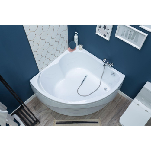 Ванна акриловая Aquanet Fregate 120x120 см с каркасом, угловые, приставные, встраиваемые - фото 6