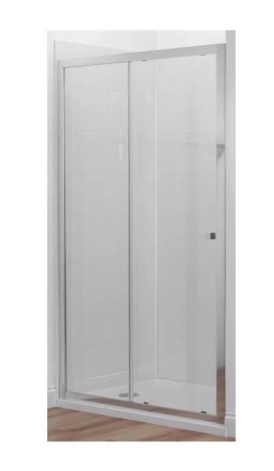 Душевая дверь реверсивная Jacob Delafon Serenity 100 см прозрачное стекло, профиль хром - фото 1