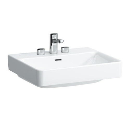 Раковина Laufen Pro S 60 см с 3 отверстиями для смесителя - фото 1