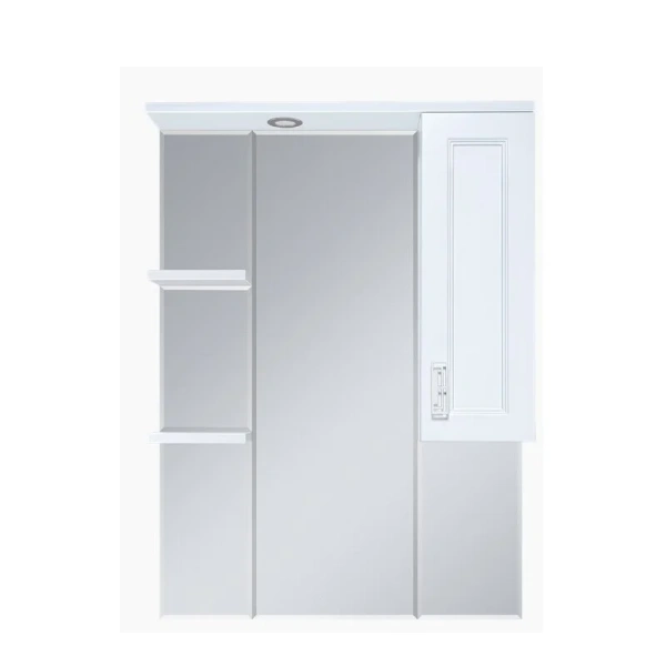 Зеркальный шкаф с подсветкой Misty Дива П-Див04075-013 75 см прямоугольный - фото 3