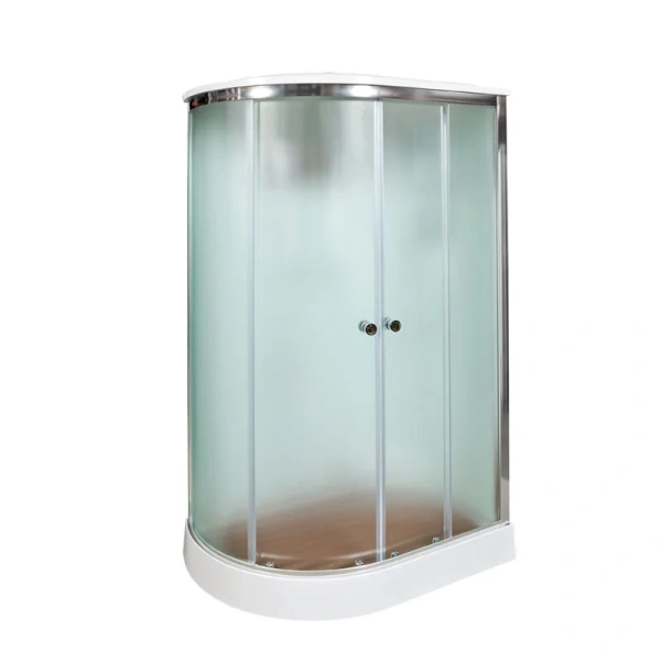 Душевая кабина Deto D 120x80 см без крыши правая, угловые, недорогие, для дачи, без гидромассажа, без крыши - фото 5