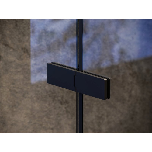 Душевая дверь в нишу Ravak 120 см профиль черный, черные - фото 4