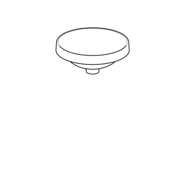 Раковина Geberit VariForm 40 см белая, без отверстия под смеситель, встраиваемые (в столешницу), пристенные - фото 3