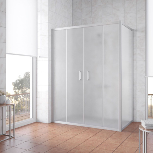 Душевой уголок стекло сатин Vegas-glass Z2P+ZPV 190х70 10