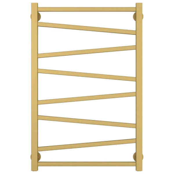 Полотенцесушитель водяной Сунержа Сирокко 50х80 см матовое золото - фото 3