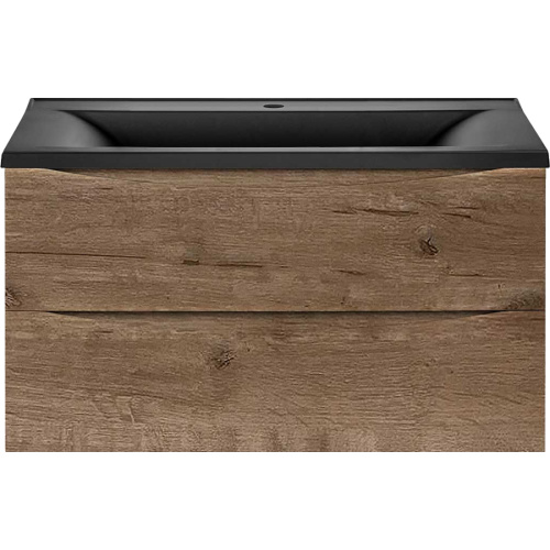 Тумба под раковину подвесная Vincea Mia 89 см V.Oak, 90 см - фото 6