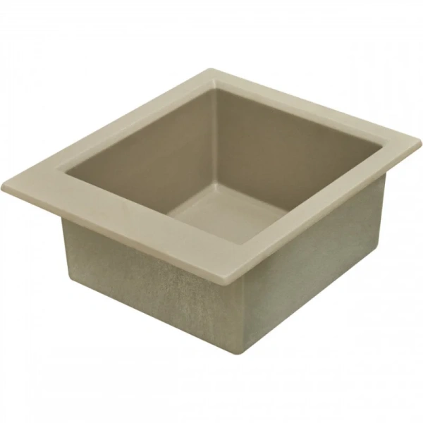 Мойка для кухни Акватон Линеа 43 см серый шелк - фото 1