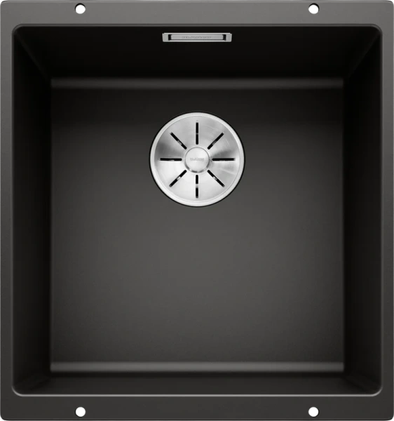 Мойка для кухни Blanco Subline 400-U 43 см черная - фото 1