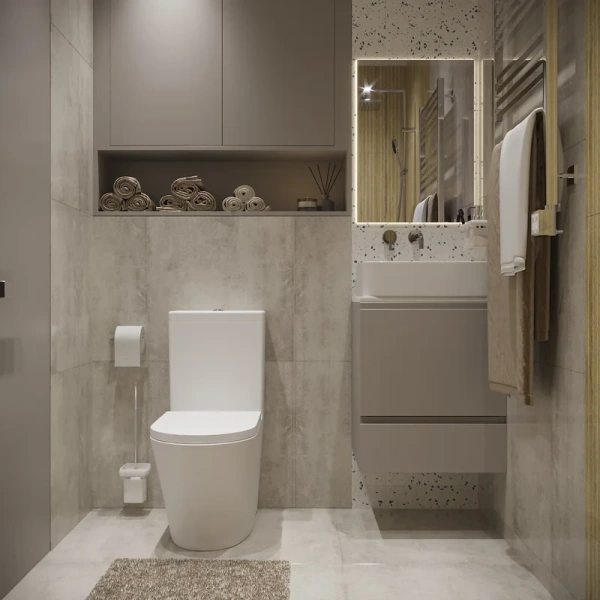 Унитаз компакт Lavinia Boho Biore безободковый - фото 4