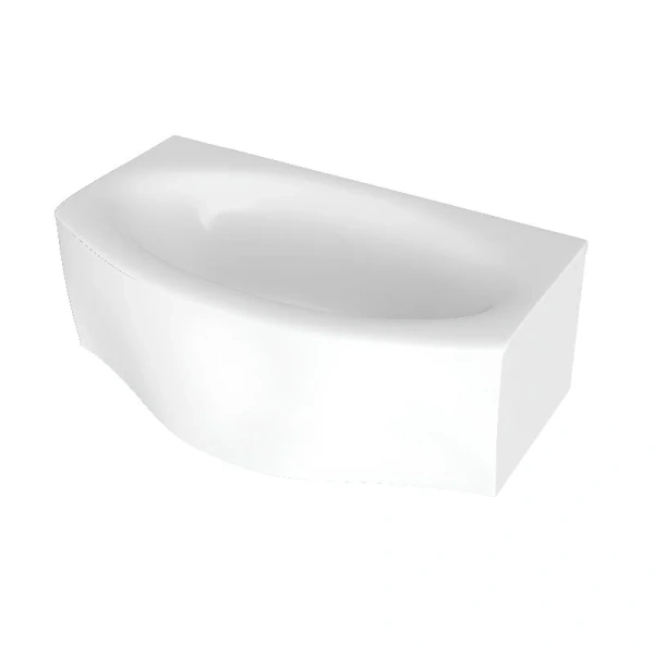 Ванна акриловая 1MarKa Nega 01нег1795кс2+, 170 x 95 см, цвет белый - фото 1