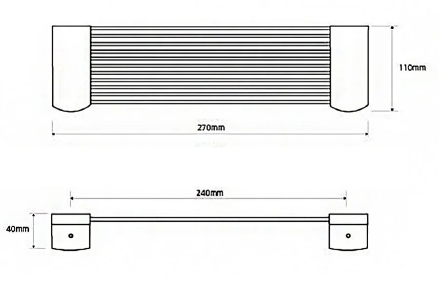 Полочка для ванной Bemeta Cytro 14610227 хром - фото 3