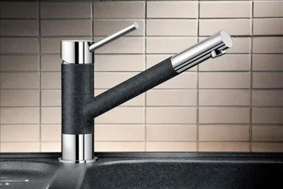 Смеситель для кухни Blanco Kano-S антрацит - фото 2