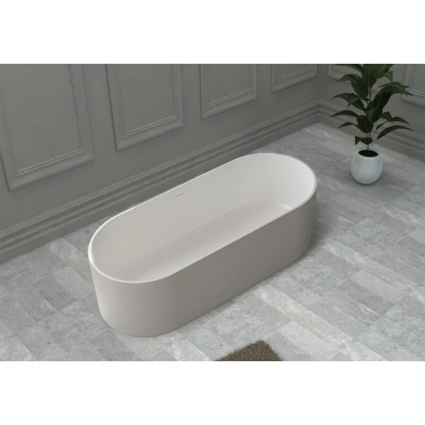 Ванна из искусственного камня Abber Stein 170х75 см отдельностоящая - фото 4