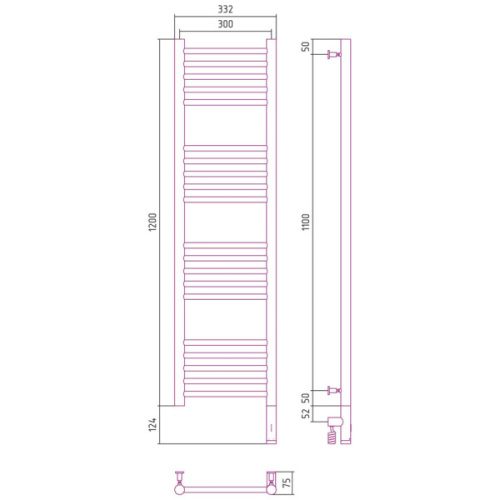 Схема, лесенка, вертикальные, узкие - фото 4