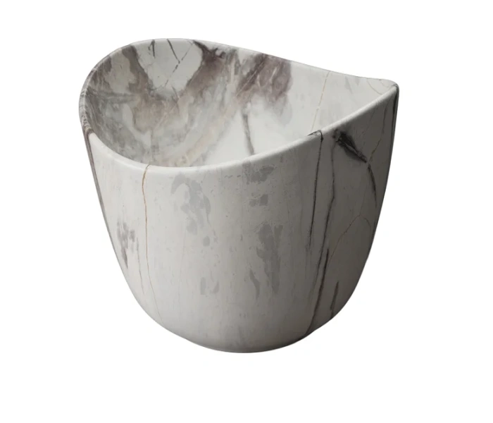 Раковина GID Creativo Mnc9303 36 см под камень матовая - фото 1