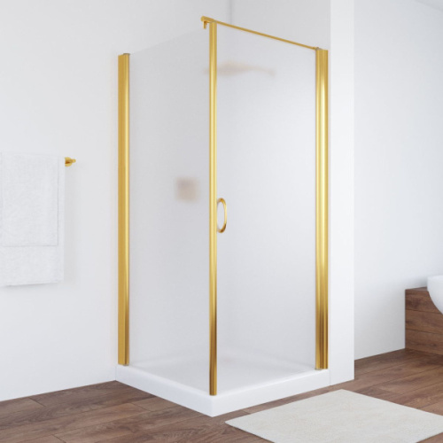 Душевой уголок стекло сатин Vegas-glass EP-Fis 90 10 R, распашные - фото 7