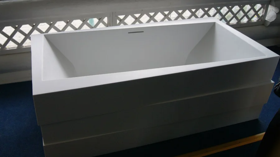 Ванна из литьевого мрамора Jacob Delafon Askew 1801K-00 185 x 90 см - фото 3