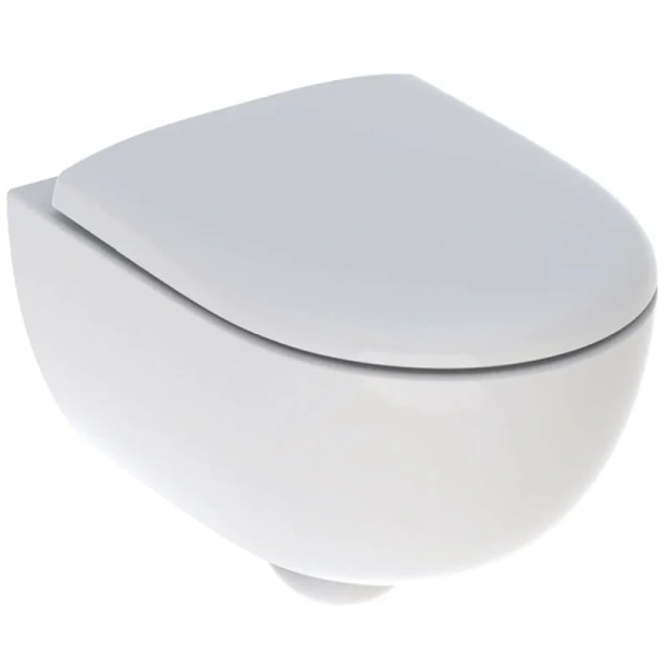 Унитаз подвесной Geberit Renova Compact с сиденьем микролифт - фото 3