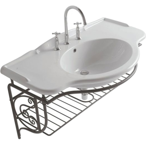 Консоль с раковиной Globo Paestum - фото 1