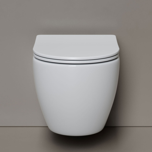 Унитаз подвесной Ceramicanova Mia белый - фото 3