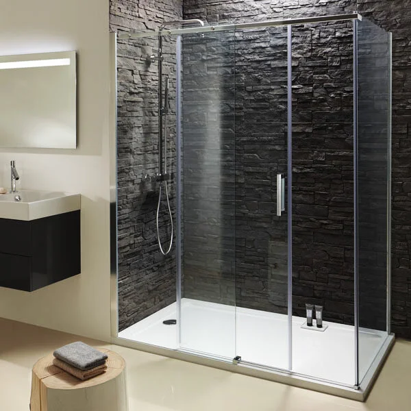 Душевая дверь в нишу Jacob Delafon Contra 120 см стекло прозрачное - фото 4