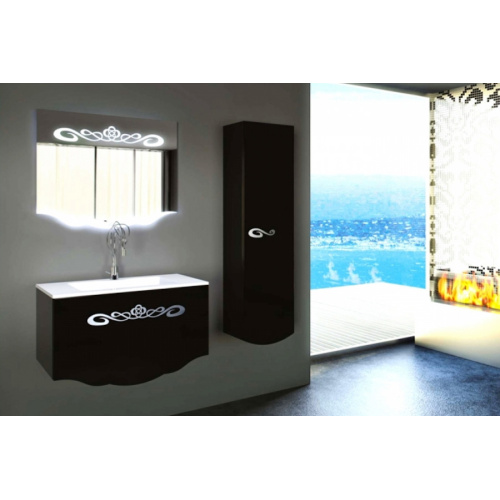 Пенал, черный La Beaute CHER, петли справа, по запросу - фото 2