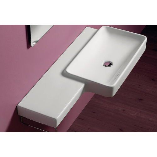 Раковина со столешницей Simas Flow FL 03, подвесные - фото 2