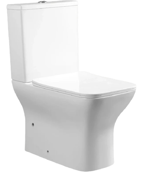 Унитаз компакт Ceruttispa Elleros белый - фото 1