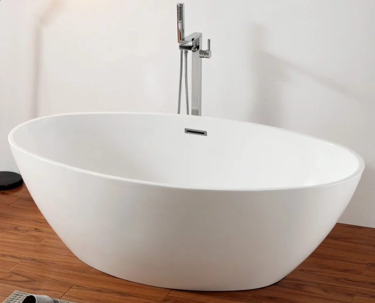 Акриловая ванна Abber 175х100 см отдельностоящая - фото 1