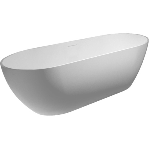 Ванна из литьевого мрамора Riho Bilbao 170х80 см белая - фото 2