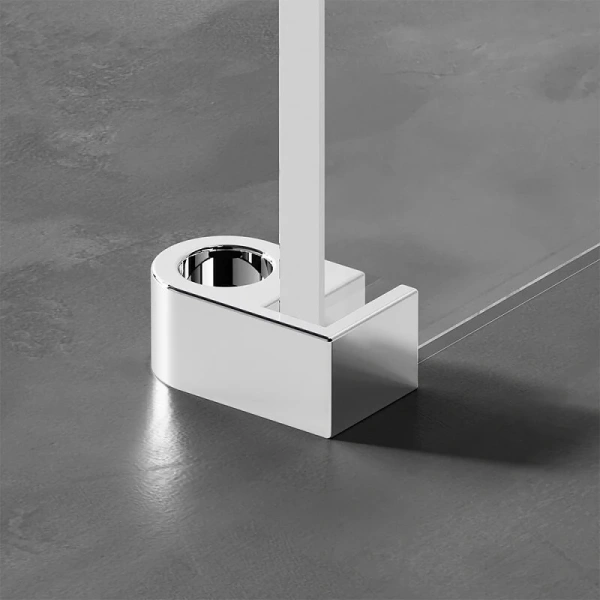 Душевая перегородка Am.Pm X-Joy 80 см профиль матовый хром - фото 4