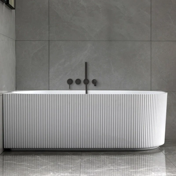 Ванна акриловая Vincea VBT-428-1700L/VBT-428-1700R, 170 x 80 см, слив-перелив в комплекте, левая/правая, цвет белый, асимметричные - фото 5