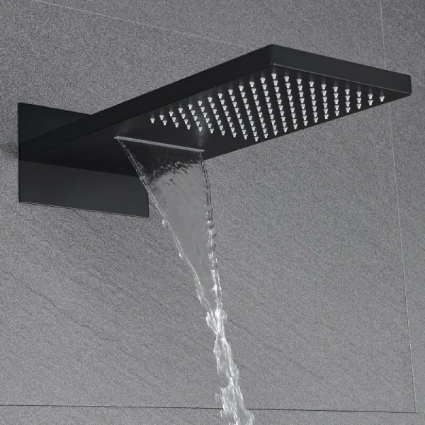 Душевой комплект Black&White Universe черный матовый index_1 - фото 6