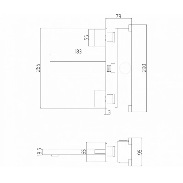 Смеситель для раковины Abber Daheim белый матовый, для раковины - фото 2