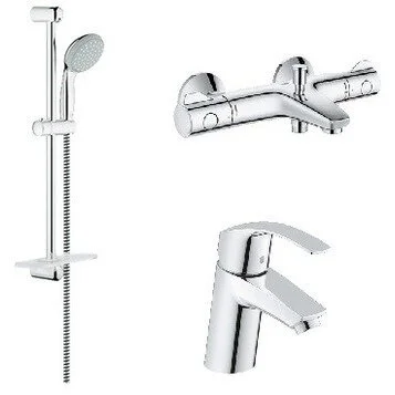 Комплект смесителей с душем Grohe Eurosmart 124422 - фото 1