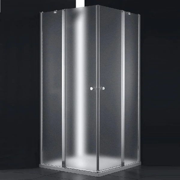 Душевой уголок Cezares Elena 120x120 см стекло рифленое - фото 1