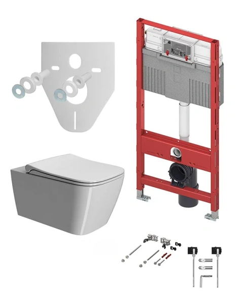 Инсталляция для писсуара Tece TECEprofil 9320013 без клавиши смыва - фото 4