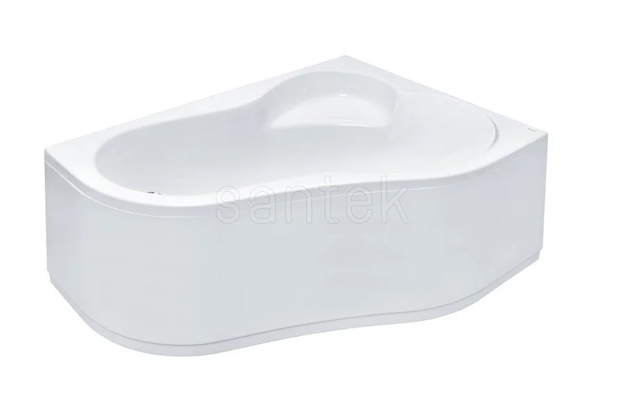 Ванна акриловая  Santek Ибица 150х100 без гидромассажа левосторонняя, 150x100 см - фото 4
