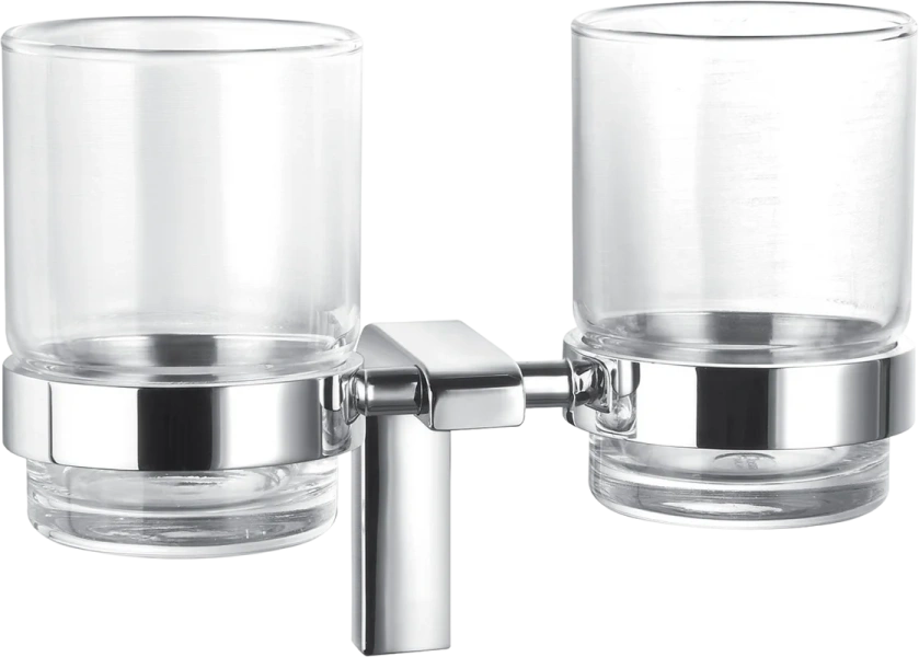 Стакан для ванной Cezares Ultima настенный, двойной - фото 1