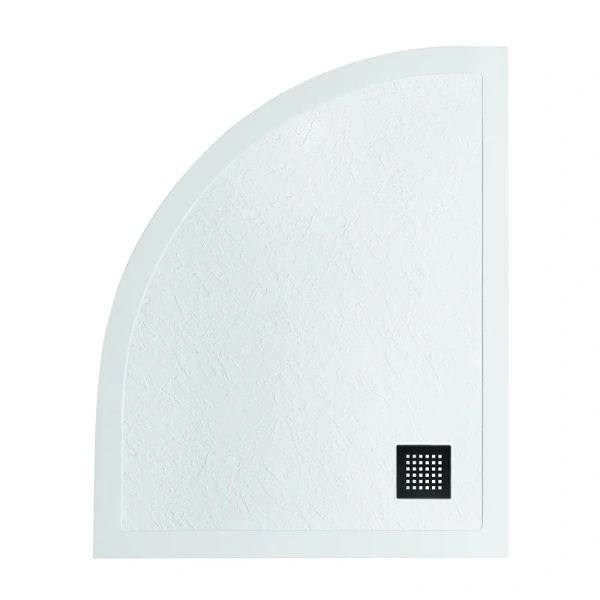 Душевой поддон BelBagno Uno 120х90 см правосторонний, накладка черная матовая - фото 4