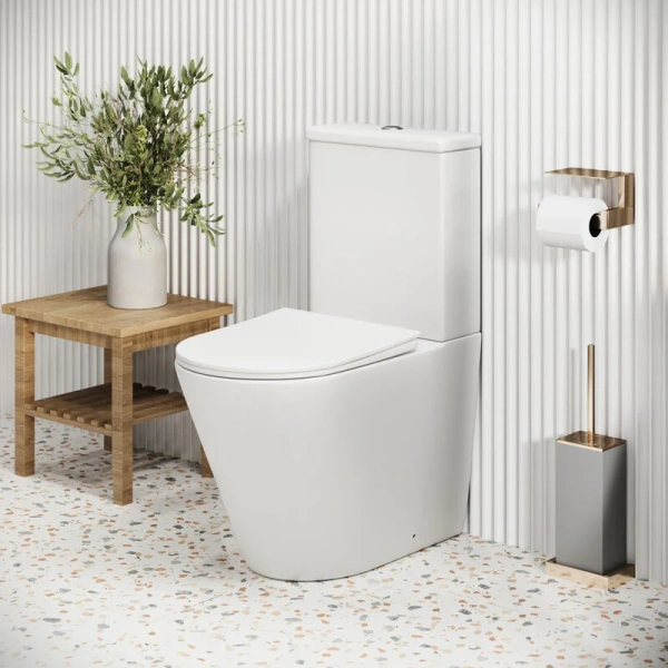 Унитаз компакт Grossman Color белый матовый, с задним подводом воды - фото 8