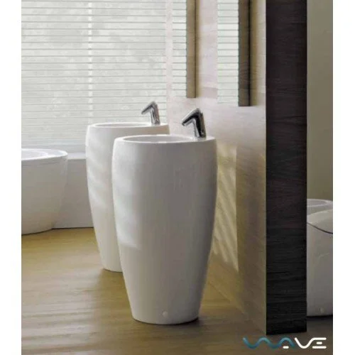 Раковина напольная Laufen Alessi One 8.1197.2.400.104.1 52х53х90 см - фото 4