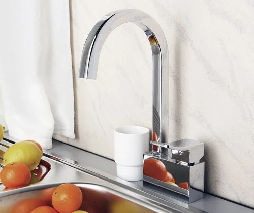 Смеситель для кухни WasserKRAFT Aller хром - фото 3