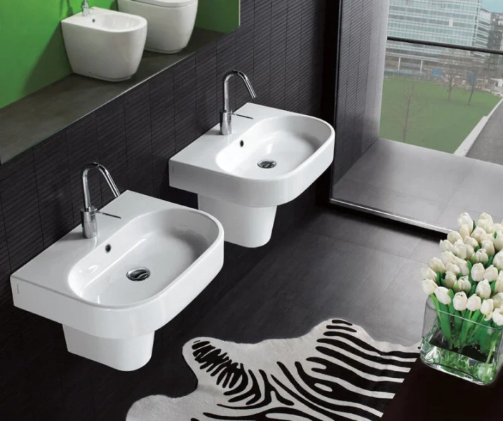 Раковина подвесная Hatria Area Y0UH01 60х45 см - фото 4