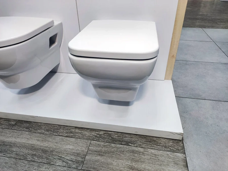 Унитаз подвесной Hansgrohe CreekTide Q белый, с горизонтальным, прямым выпуском, с прямым выпуском - фото 7