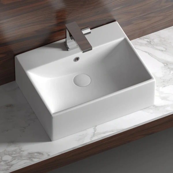 Раковина Ceramica Nova Element 50 см белая, накладные (на столешницу), пристенные - фото 3