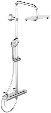 Душевая стойка Ideal Standard Idealrain Eco Evo хром с верхним душем - фото 1