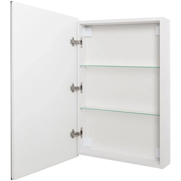 Зеркальный шкаф с подсветкой BelBagno 50 см с одной распашной дверью, современные, hi-tech - фото 4